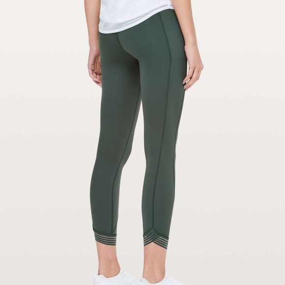 lululemon athletica Pants - lululemon Find Focus 7/8 tight in deep ivy